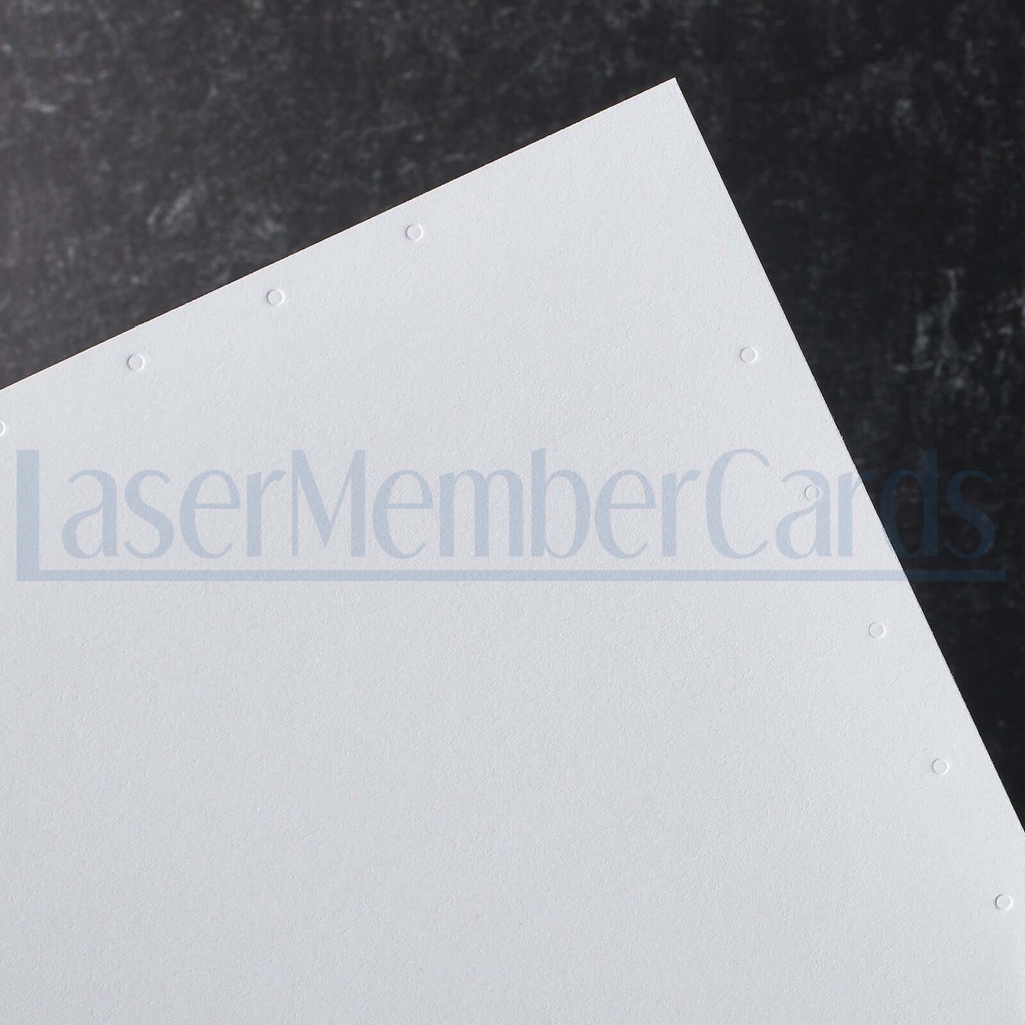 Blank Laminated Membership ID Card on 8.5 x 11 - 4