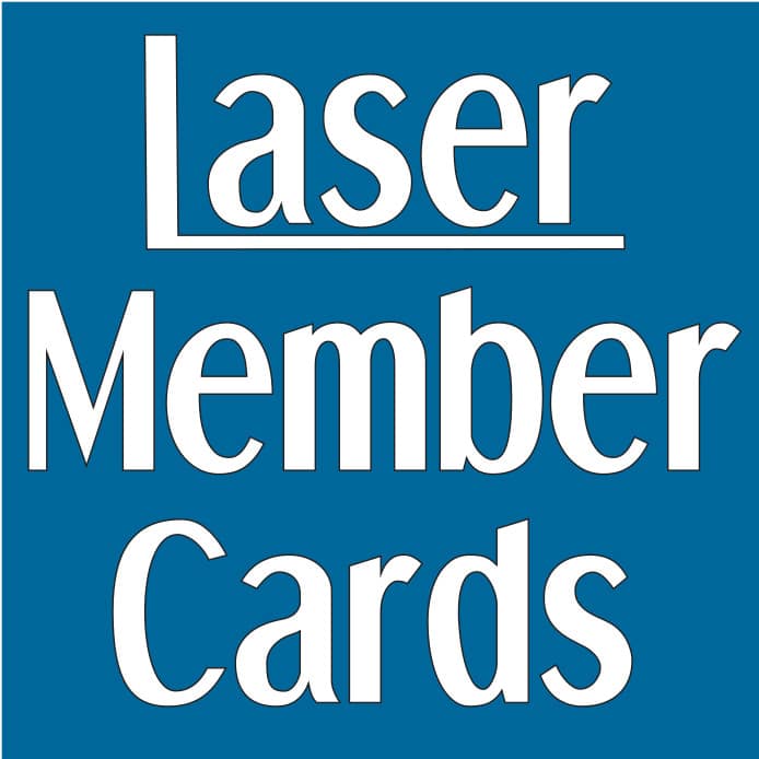 Laser Member Cards Favicon Logo