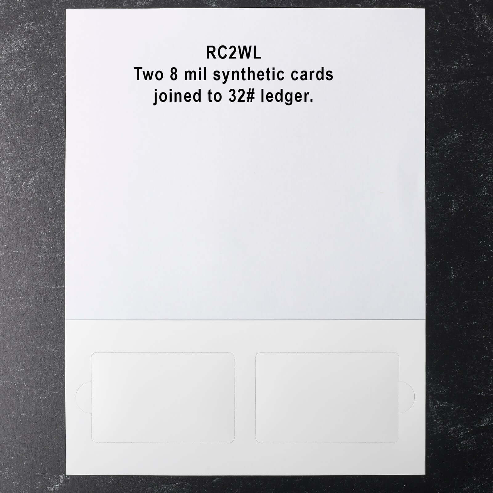 RC2WL RealCard Laser Membership Cards