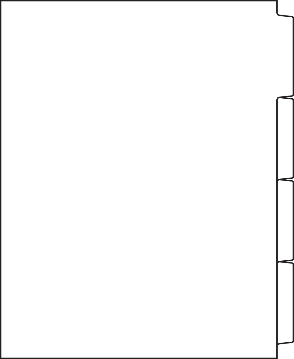 DocuCopy 1036 Paper Copier Tabs
