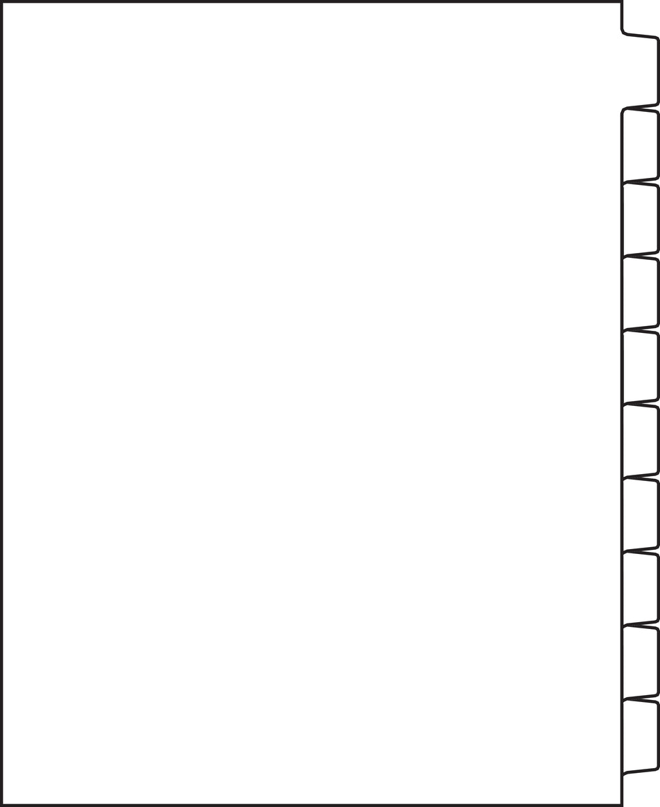 DocuCopy 1052 Paper Copier Tabs
