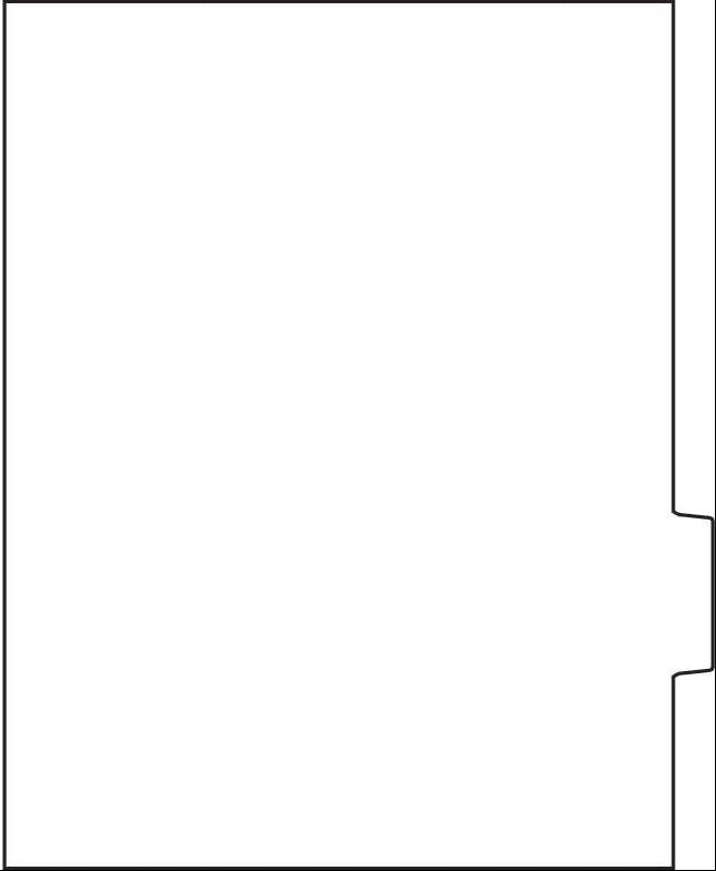 DocuCopy 3272 Clear Trilar Copier Tabs Position 4