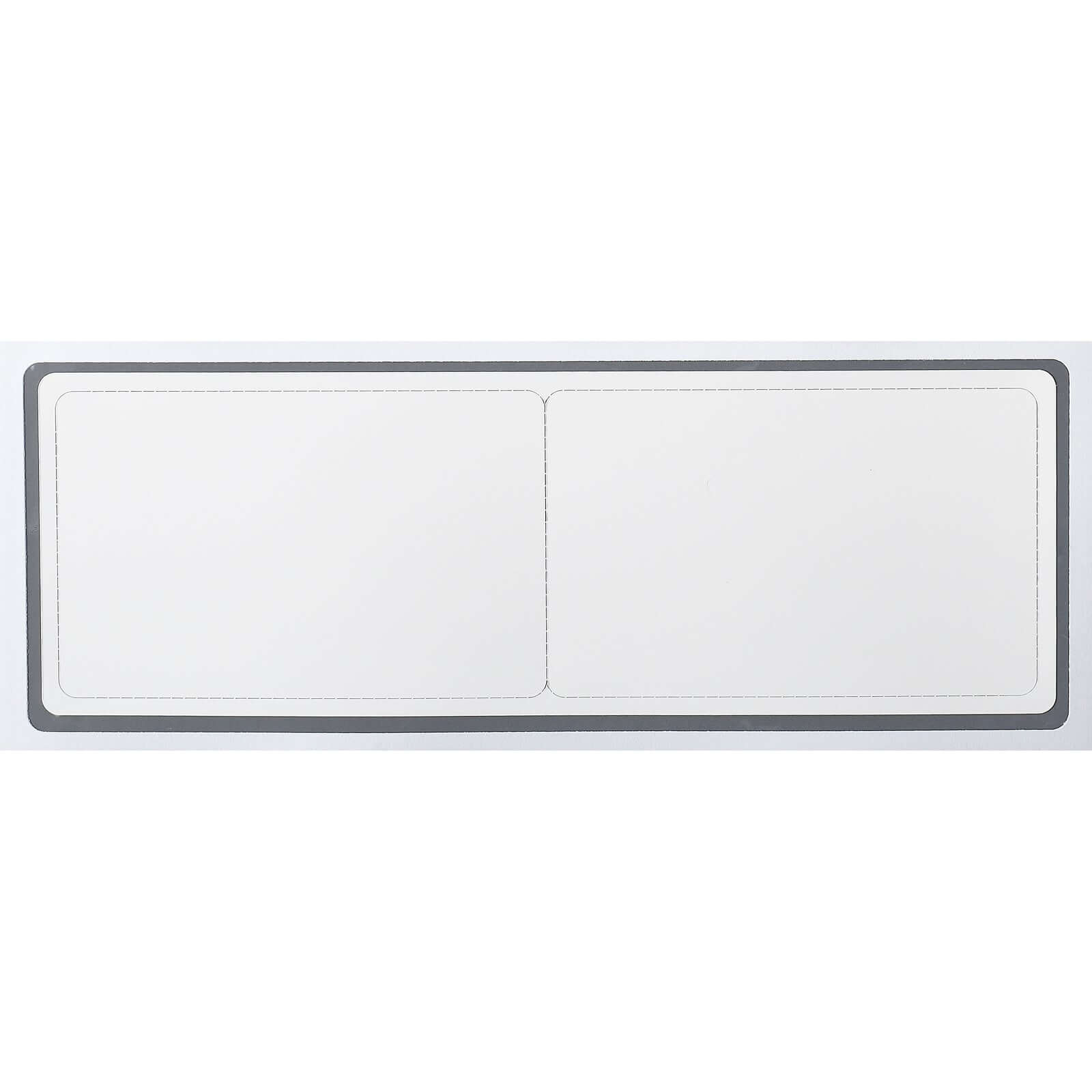 Blank Laser Membership Cards - 2 up Laser Membership Cards on 8.5 x 11 ...
