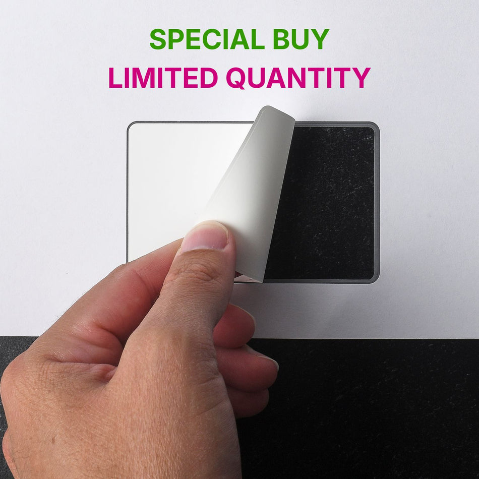 SPECIAL-BUY One Card 7-mil Plastic Peel Out Laser Membership ID Cards WITH DOTS ON PAPER