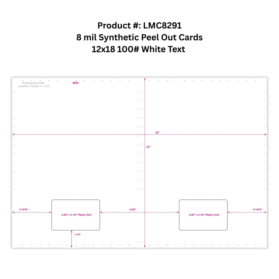 LMC8291 Wide Format Printing Integrated ID Cards