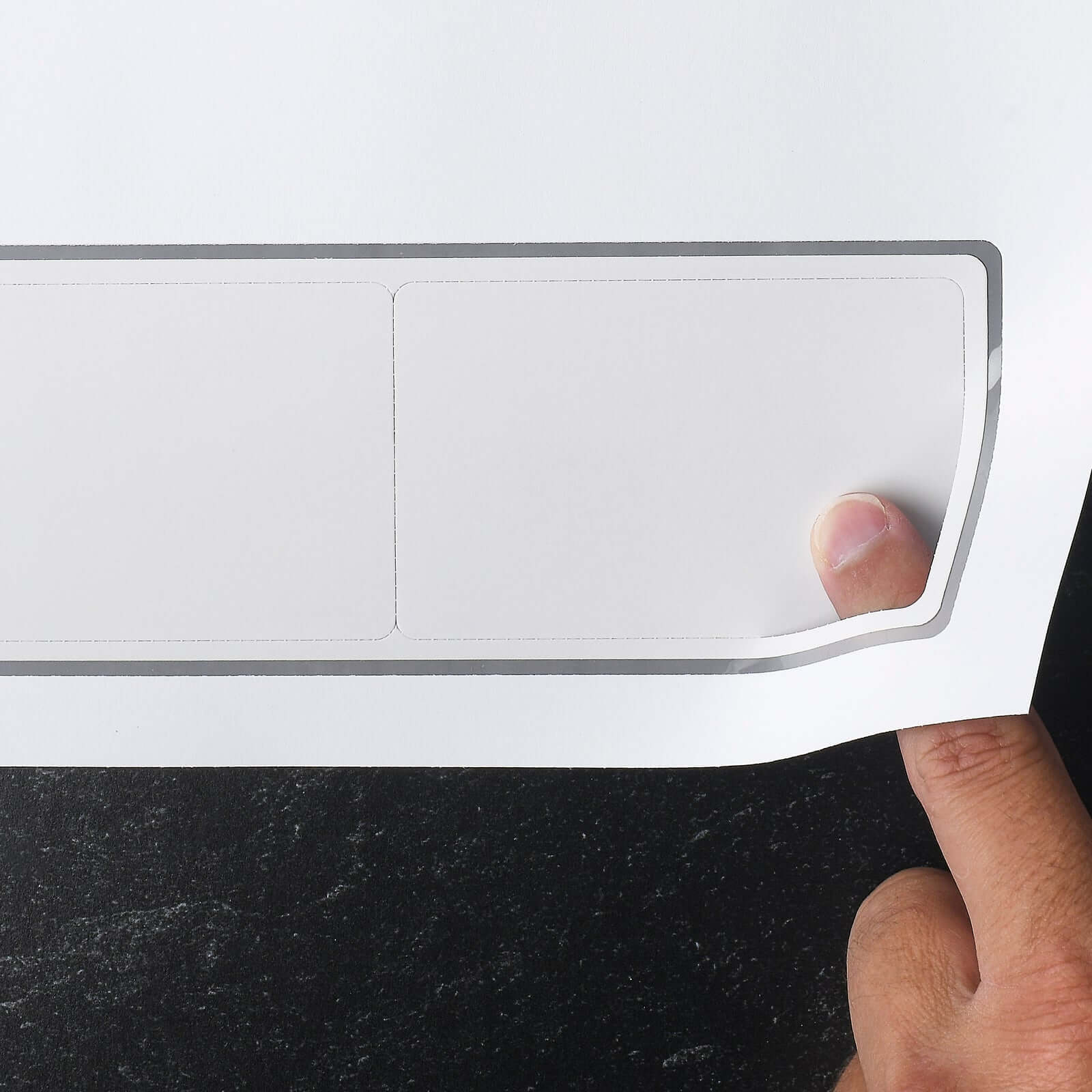 Blank Laser Membership Cards - 2 up Laser Membership Cards on 8.5 x 11 ...