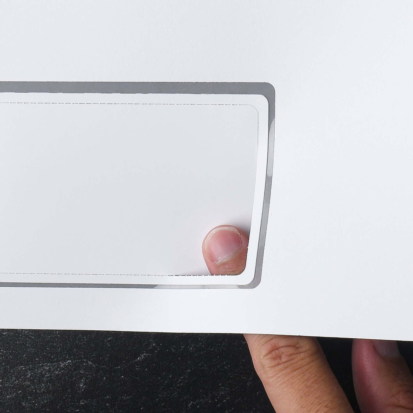 Blank Laser Promo Card Membership ID Card