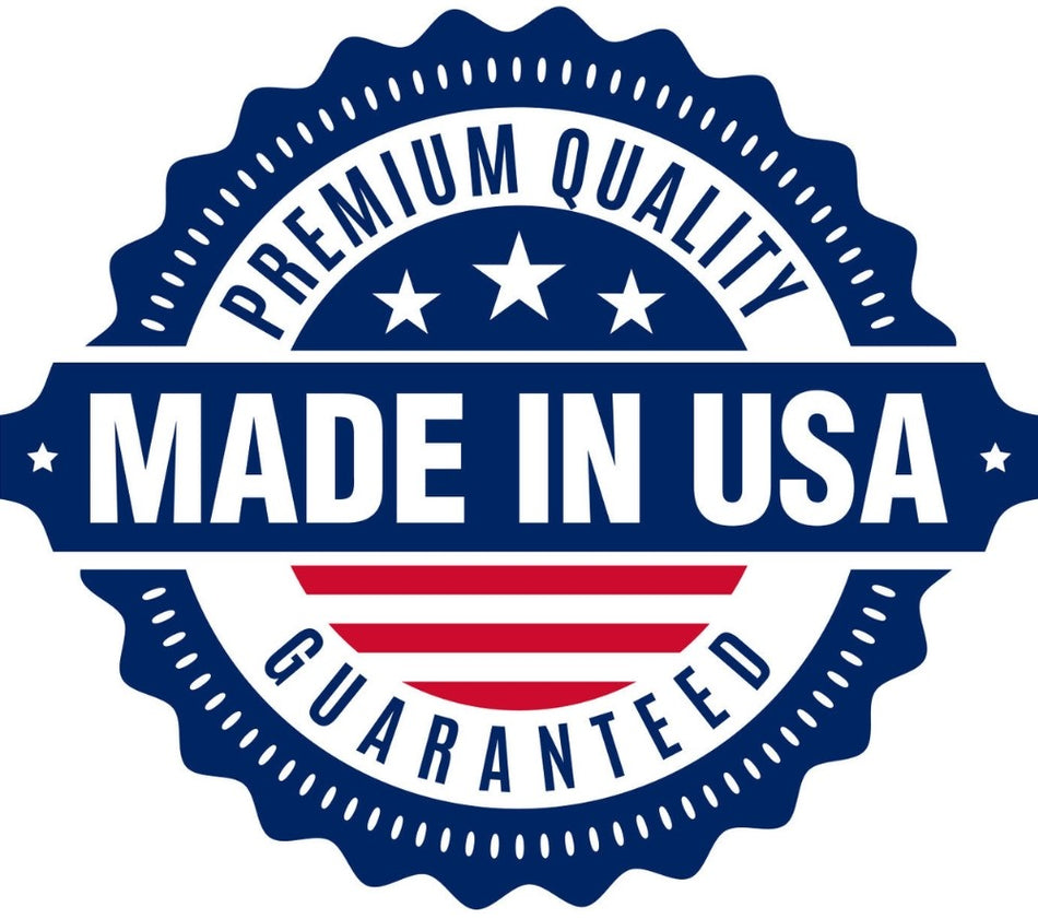 Proudly Manufactured in the U.S.A.