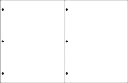 Reinforced paper for copying and binding