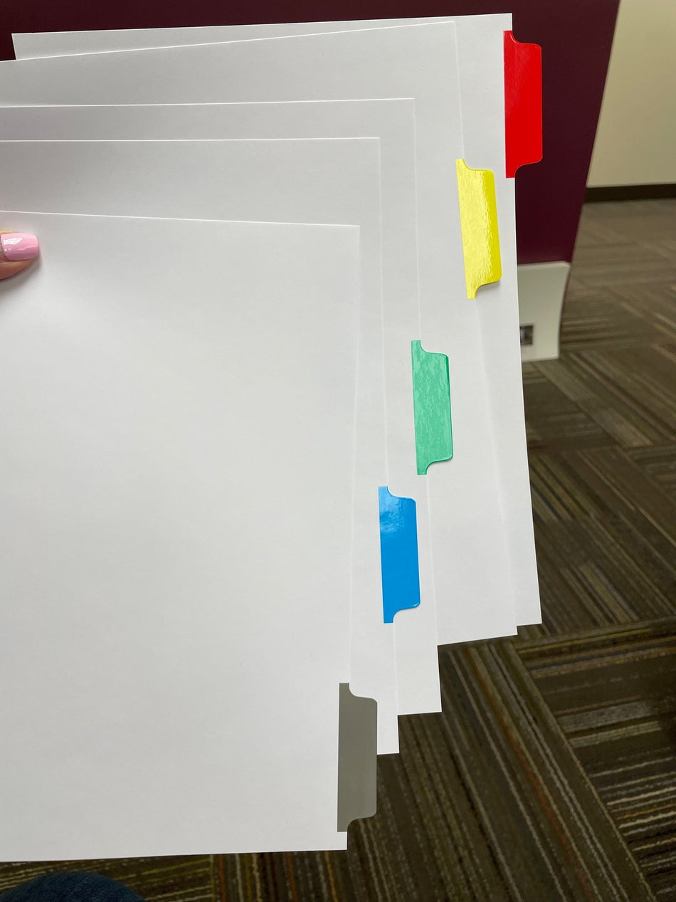 DocuCopy 1029 Paper Copier Tabs, Copy Tabs