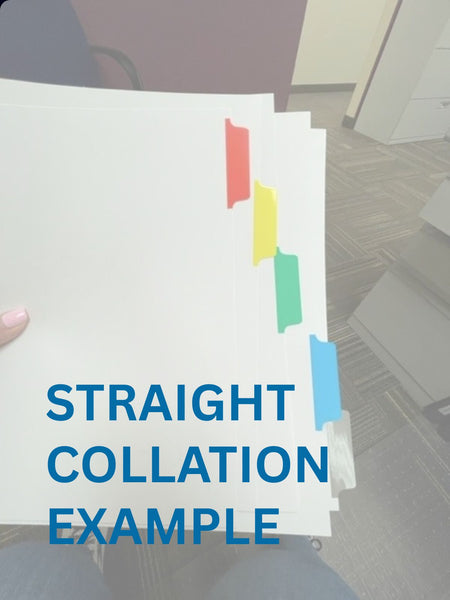 Straight Collation Example