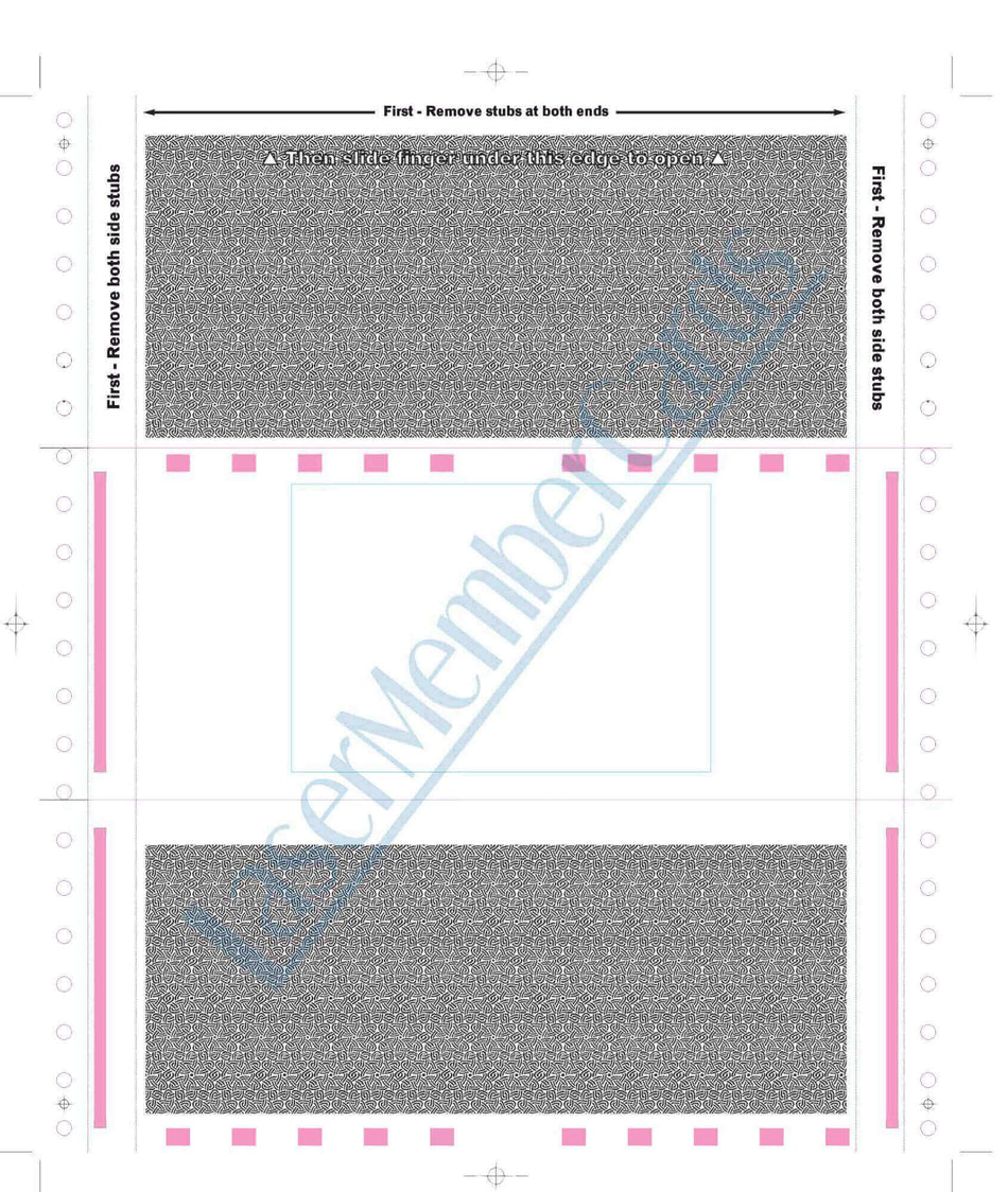 Pressure Seal Membership Cards